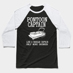 Pontoon Captain Baseball T-Shirt